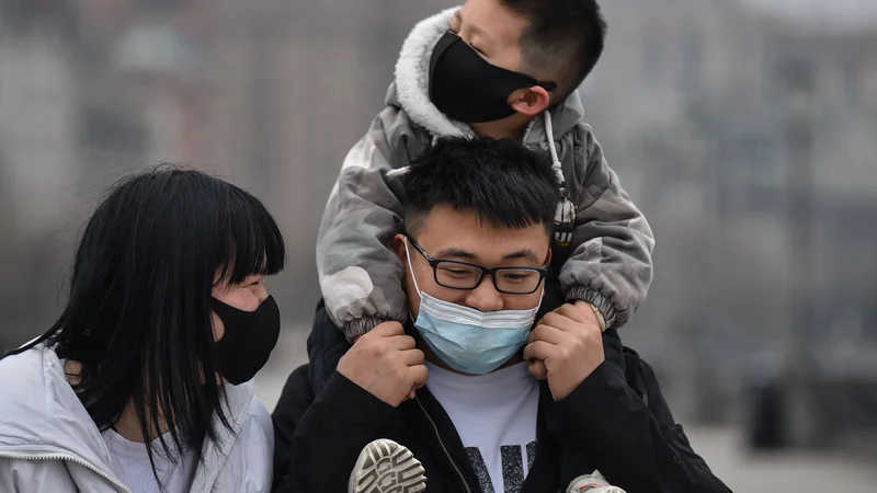 Fotografija: Nov koronavirus, najprej odkriv v kitajskem Wuhanu, so poimenovali sars-cov-2, bolezen, ki jo povzroča, pa covid-19. FOTO: Hector Retamal/AFP