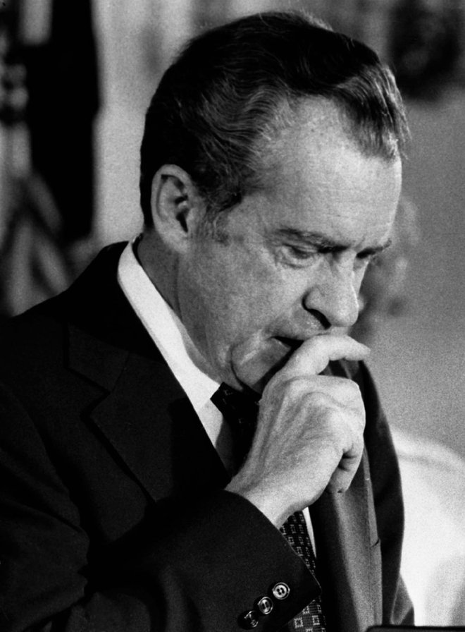 Nekdanji republikanski predsednik Richard Nixon. FOTO: Reuters