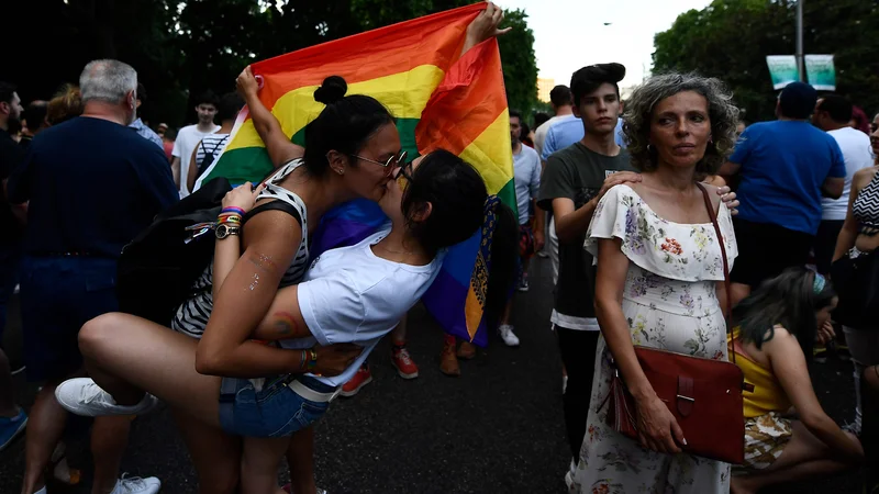 Fotografija: Parada je trden del mestne identitete in ena izmed glavnih blagovnih znamk Madrida. Foto: Afp