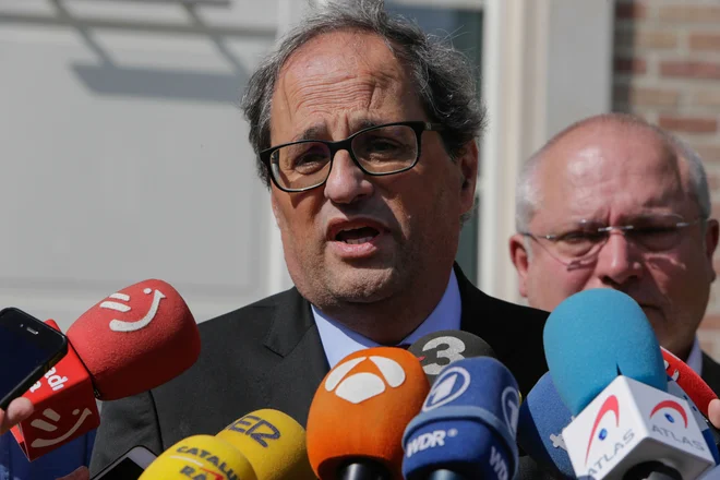 Predsednik Katalonije Quim Torra FOTO: AFP