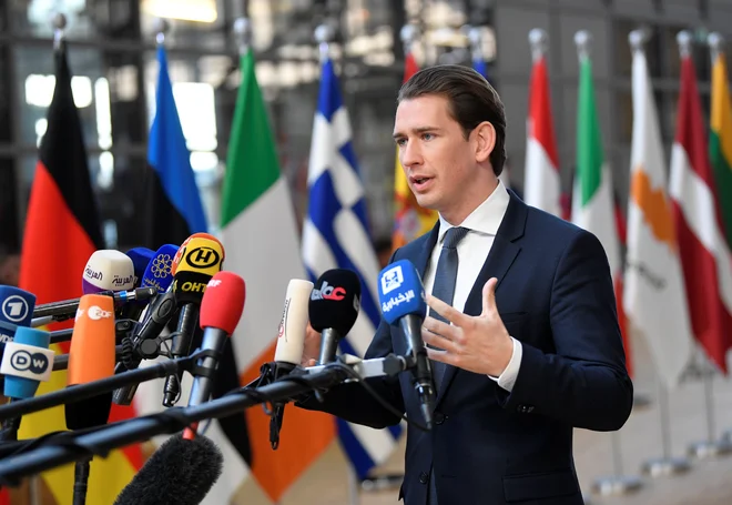 Sebastian Kurz: Noben ekstremizem nima prostora v naši skupnosti. FOTO: Reuters