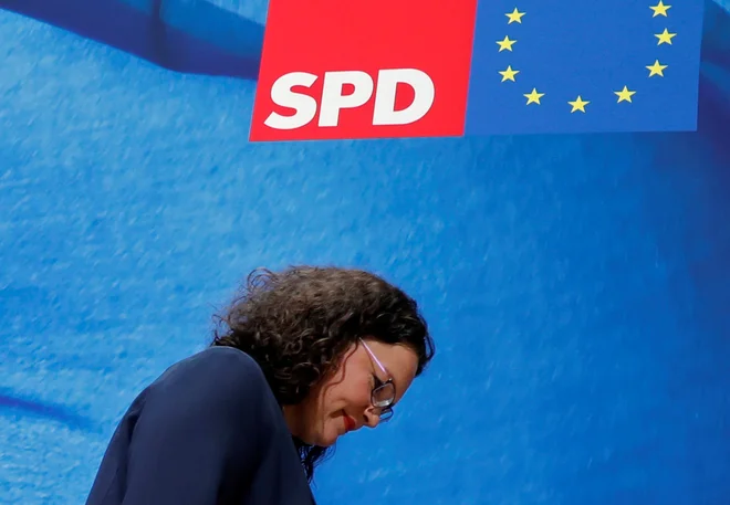 Po odstopu Andree Nahles so vsi kandidati zavrnili možnost prevzema SPD.&nbsp;Foto: Fabrizio Bensch/Reuters