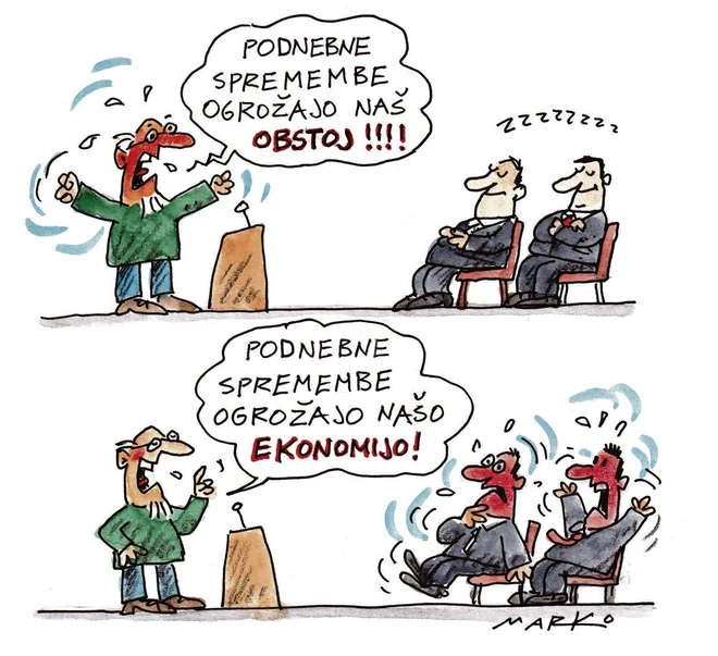 Karikatura: Marko Kočevar