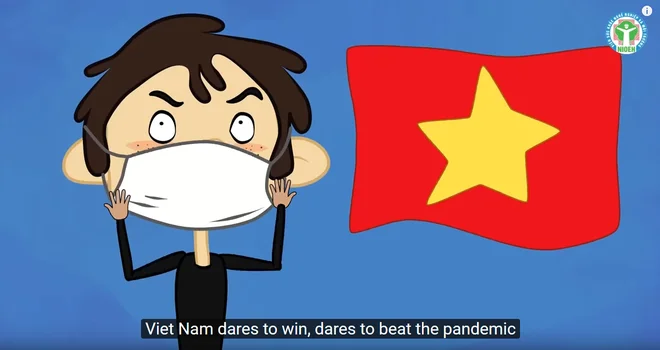 Vietnam je za boj proti koronavirusu angažiral popularno glasbo. FOTO: Youtube