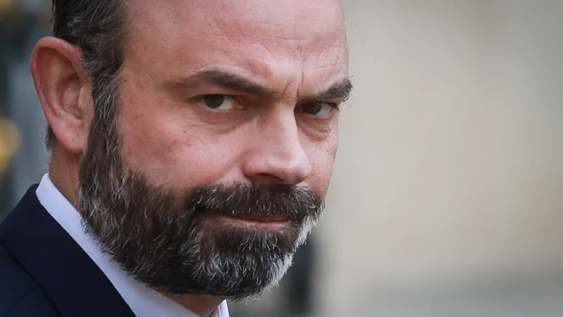 Fotografija: Francoski predsednik vlade Edouard Philippe je presekal nemogočo pokojninsko razpravo v narodni skupščini. 
Foto Afp