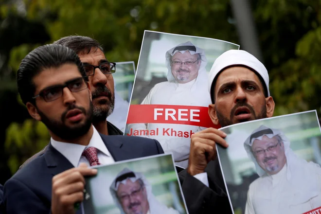 Hašodži je izginil 2. oktobra, potem ko je vstopil v prostore savdskega konzulata v Istanbulu, kamor je šel po uradne dokumente za svojo skorajšnjo poroko. FOTO: Murad Sezer/Reuters