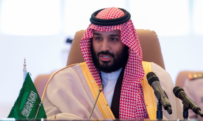 Prestolonaslednik in de facto voditelj Saudske Arabije Mohamed bin Salman. FOTO: Reuters