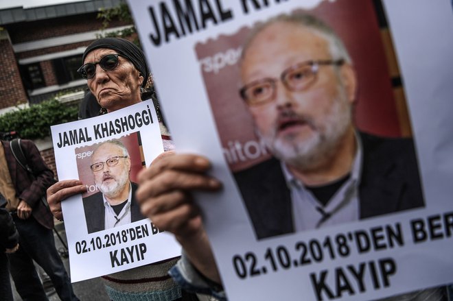 Trupla umorjenega novinarja še niso našlo. FOTO: Ozan Kose/AFP