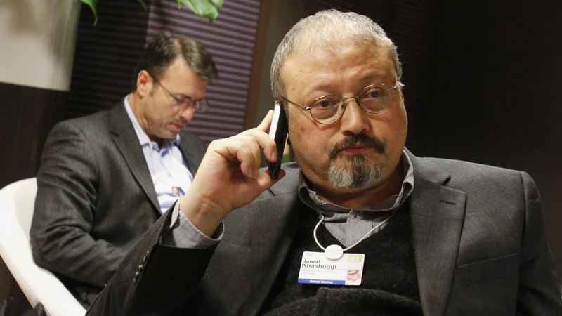 Fotografija: Cia je prišla do sklepa, da je umor novinarja Džamala Hašodžija v prostorih savdskega konzulata v Istanbulu naročil savdski prestolonaslednik Mohamed bin Salman. FOTO: AP