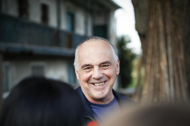 Milko Novič po izpustitvi iz zapora na Dobu septembra 2018. FOTO: Uroš Hočevar