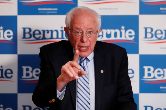 Demokratični socialist Bernie Sanders. Foto Lucas Jackson Reuters