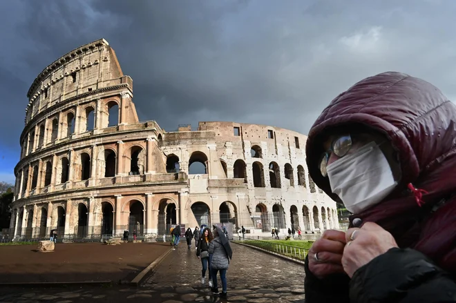 Okužbe so zabeležili v vseh italijanskih deželah. FOTO: Alberto Pizzoli Afp