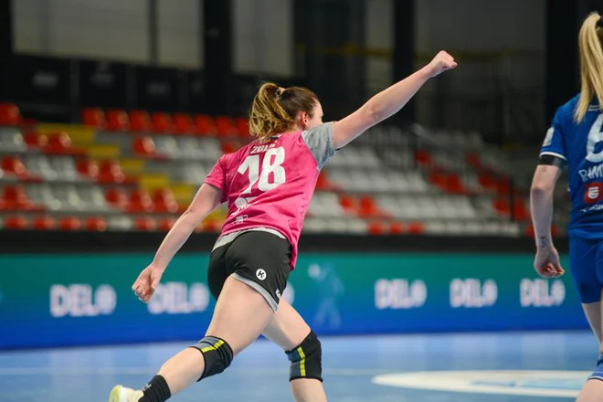 Nina Zulić je zablestela z desetimi goli. FOTO: RK Krim