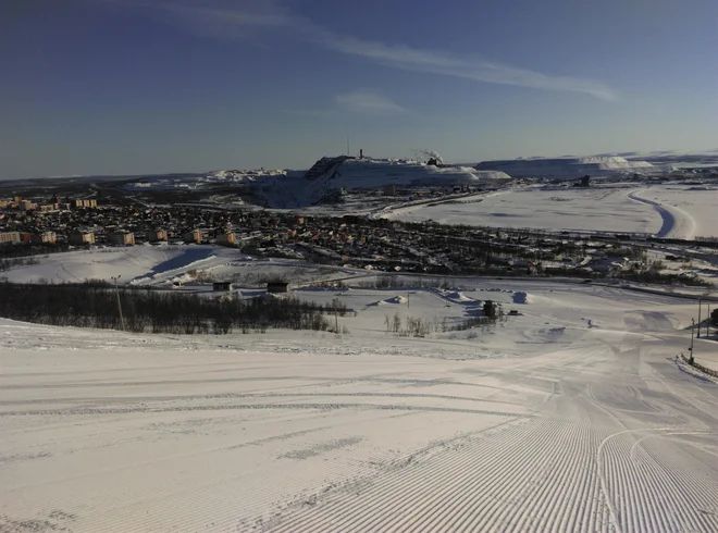 Mesto Kiruna na Švedskem je center za raziskovanje vesolja. FOTO: Jaka Perovšek