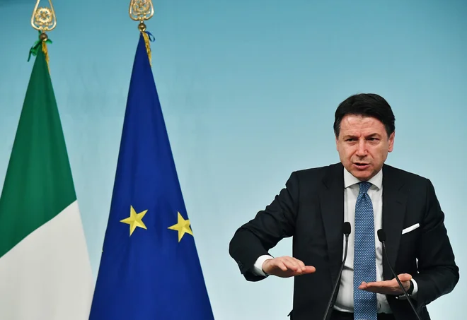 Italijanski premier Giuseppe Conte. Foto: Afp