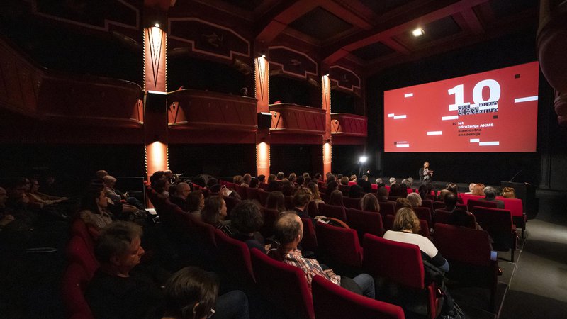 Fotografija: Praznovanje desete obletnice Art kino mreže Slovenije je pred dnevi potekalo v Kinodvoru.