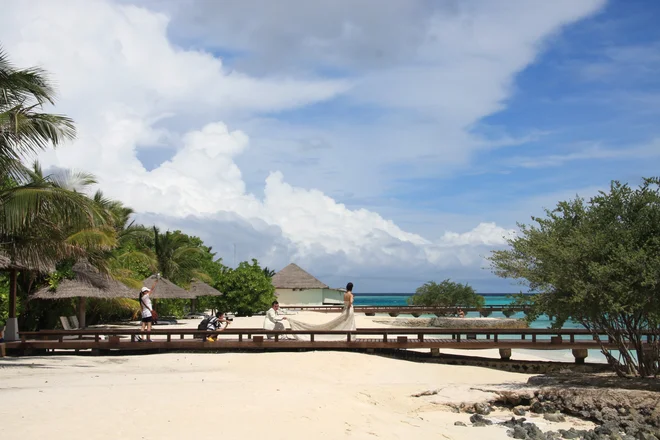 Na Maldivih zavračajo potnike, ki prihajajo z italijanskih letališč. FOTO: John Goh/Reuters