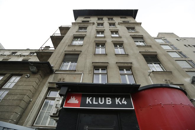 Klub K4 začasno zapira svoja vrata. FOTO: Leon Vidic/Delo