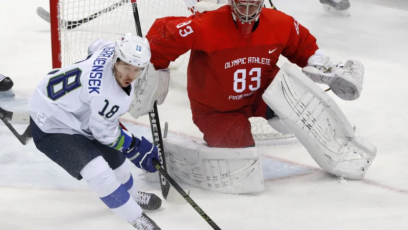 Fotografija: Slovenski hokejski reprezentant Ken Ograjenšek je že dolgo med udarnimi aduti moštva iz Gradca. FOTO: Reuters