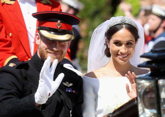 Na poroki maja 2018 je bilo vse videti pravljično. FOTO: Reuters