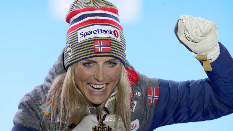 Fotografija: Therese Johaug je s kolegi iz norveške reprezentance že končala sezono. FOTO: AFP