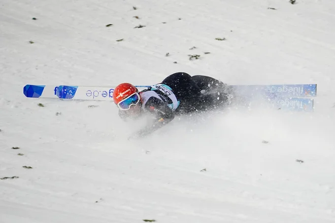 Kvalifikacije je zaznamoval padec Nemca Stephana Leyheja. FOTO: AFP