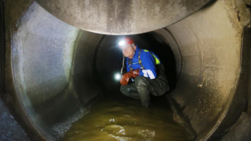 Fotografija: S kemijsko analizo odpadne vode ugotavljajo vsebnost drog ali njihovih izločenih produktov presnove – biomarkerjev. FOTO: Jože Suhadolnik/Delo