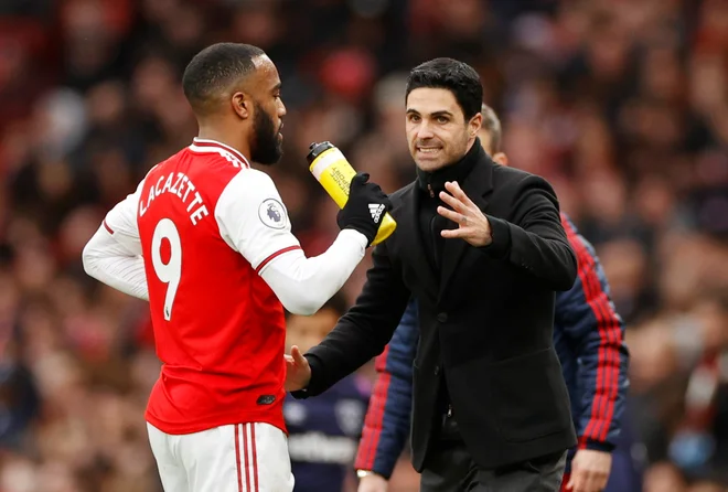 Mikel Arteta je zbolel zaradi koronavirusa. FOTO: Reuters