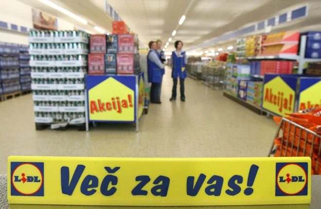 V Sindikat delavcev trgovine Slovenije je včlanjenih 70 Lidlovih delavcev, še dvajset jih je anonimnih članov, čeprav Lidl v Sloveniji zaposluje okoli 1800 ljudi. Foto Marko Feist