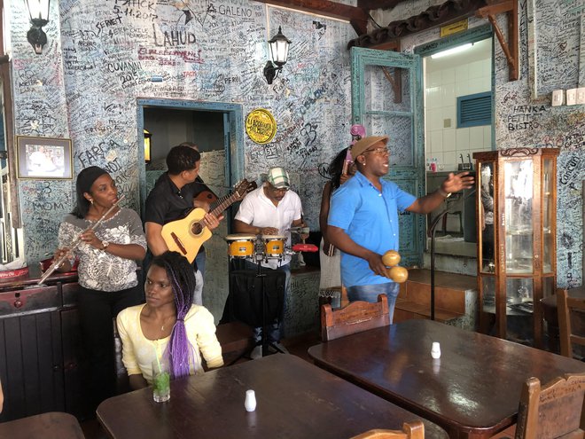 Glasba v Havani še ni utihnila. Foto Osebni arhiv