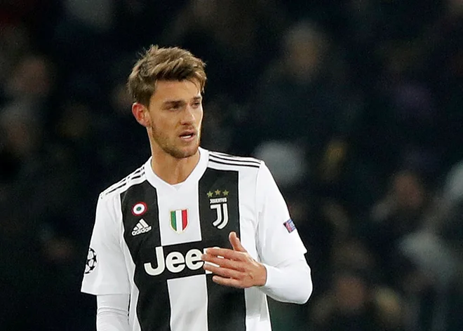 Daniele Rugani je postal prvi uradno okuženi nogometaš s koronavirusom v Italiji. FOTO: Reuters