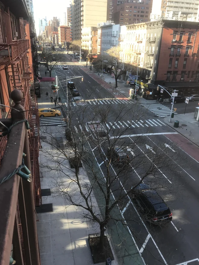 Nenavadno tihi New York. Foto Barbara Kramžar