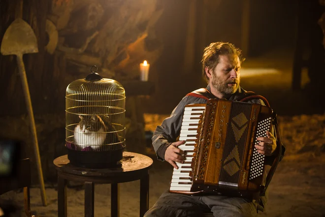 Harmonikar Jure Tori nastopa vsak dan. FOTO: Matic Oblak