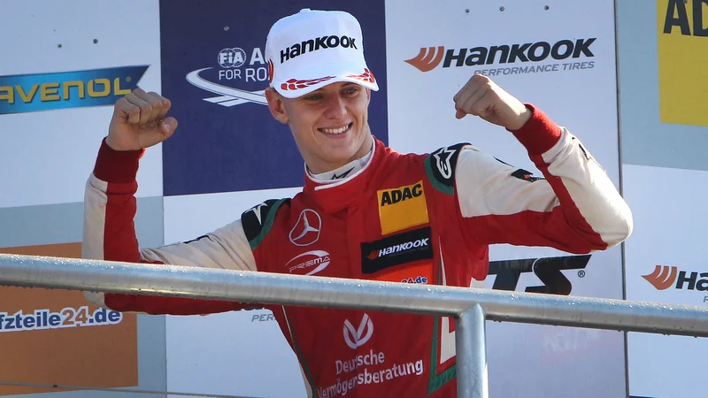 Fotografija: Mick Schumacher je postal prvak v formuli 3. FOTO: AFP