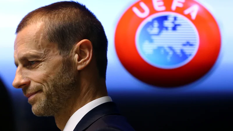 Fotografija: Uefin predsednik Aleksander Čeferin je s pomočjo najbogatejšega Kitajca pomagal Sloveniji, ki se sooča z vse bolj zahtevnimi razmerami. FOTO: Reuters