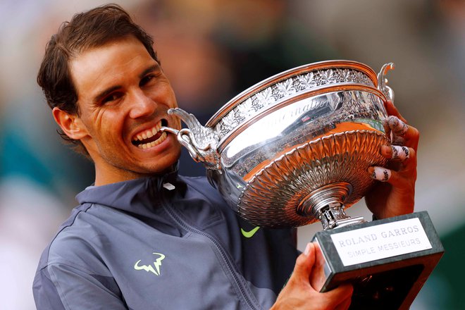 Rafael Nadal je lani osvojil že 12. lovoriko na Roland Garrosu. FOTO: Reuters