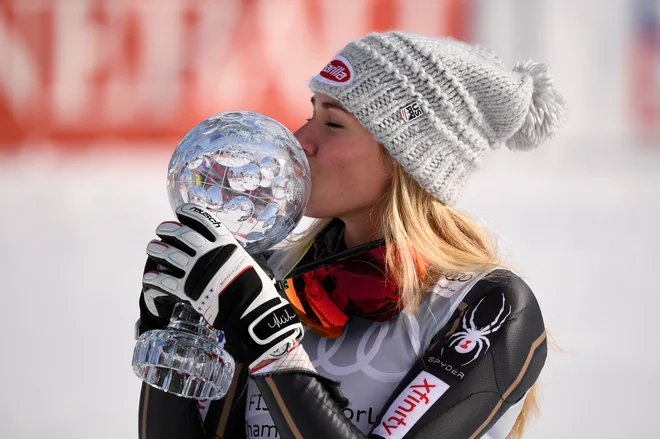 "Sedem zaporednih globusov, kot jih ima Hirscher? Ne, tega si sploh ne morem predstavljati," je razmišljala pred novinarji na medijskem druženju v Altenmarktu. FOTO: Anders Wiklund/Reuters