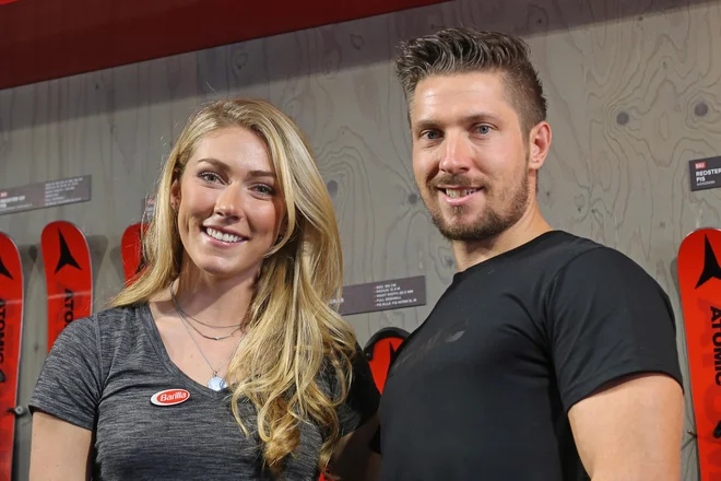 Mikaela Shiffrin in Marcel Hirscher sta v Leviju zmagala dvakrat, sta pa na Laponskem vknjižila tudi najslabši slalomski uvrstitvi v zadnjih petih sezonah. FOTO: Tomi Lombar/Delo