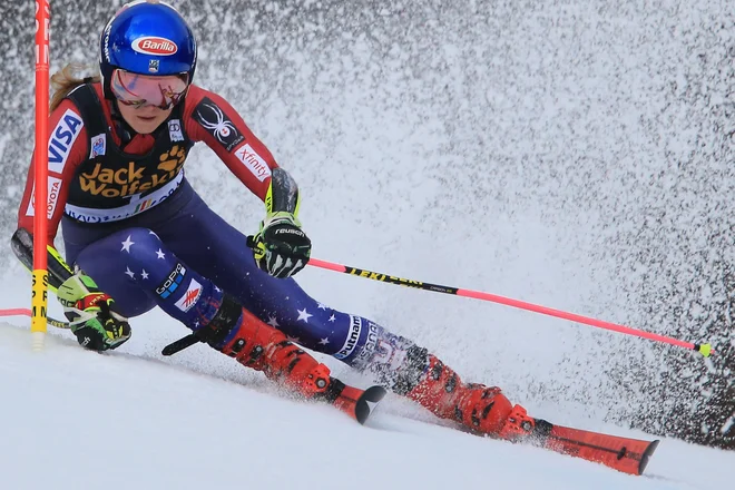 Mikaela Shiffrin si bo odmerjala več počitka kot v minuli sezoni. FOTO: Tomi Lombar/Delo