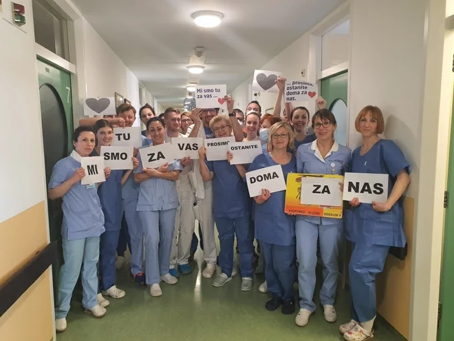 Zdravstveno osebje FOTO: Janez Tomažič