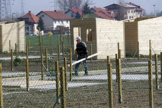 Od ureditve vrtičkov v Dravljah je minilo natančno deset let. FOTO: Mavric Pivk/Delo