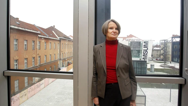 Fotografija: Jelka Pirkovič, vršilka dolžnosti generalne direktorice direktorata za kulturno dediščino. Foto Matej Družnik