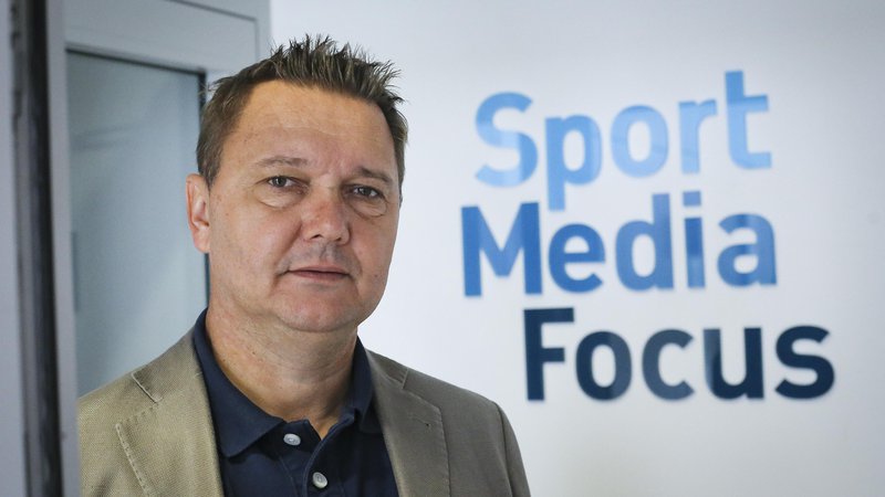 Fotografija: Tomaž Ambrožič je direktor agencije Sport Media Focus in guru na Slovenskem na področju športnega marketinga. FOTO: Jože Suhadolnik