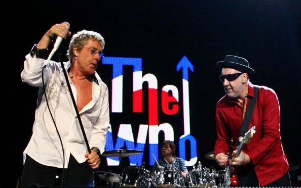 The Who sta le še pevec Roger Daltrey in kitarist Pete Townshend. Foto Bradley Kanaris