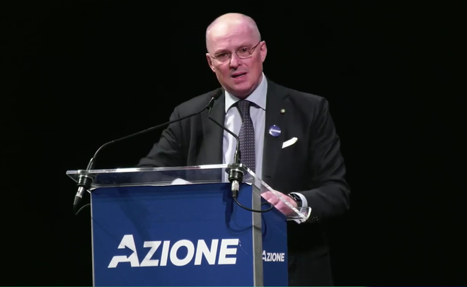 Walter Ricciardi: »Skrbi WHO glede širjenja virusa na druge celine so povsem upravičene.« Foto: Youtube/azione
