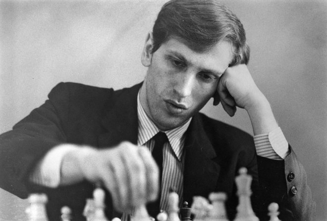 Bobby Fischer je po poldrugem desetletju boja proti sovjetskemu šahovskemu sistemu na svoj račun prišel leta 1972, ko je premagal Borisa Spaskega. FOTO: fotodokumentacija Dela
