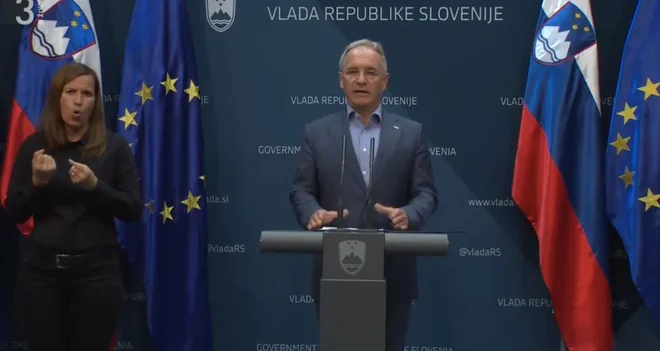Minister za notranje zadeve Aleš Hojs. FOTO: Zaslonska Slika