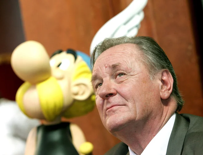 Albert Uderzo se je upokojil leta 2011. FOTO: Reuters
