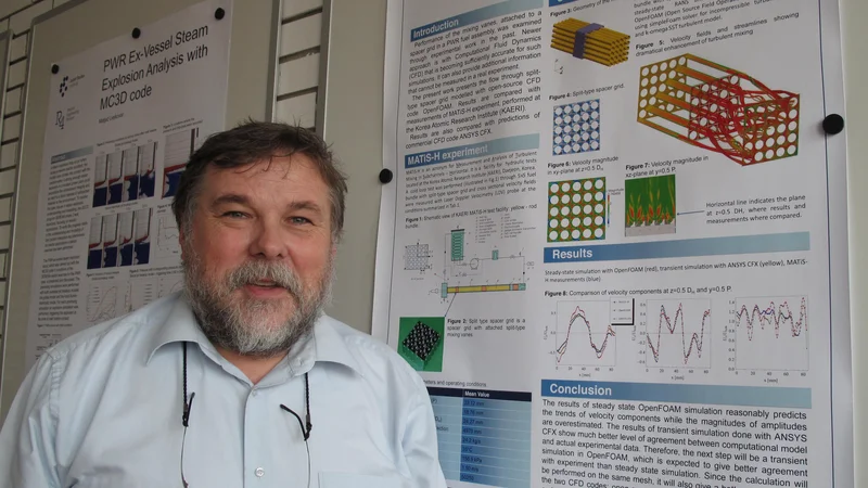 Fotografija: Dr. Leon Cizelj pravi, da je za varnost jedrske elektrarne ključno, da reaktor tudi po zaustavitvi hladimo.