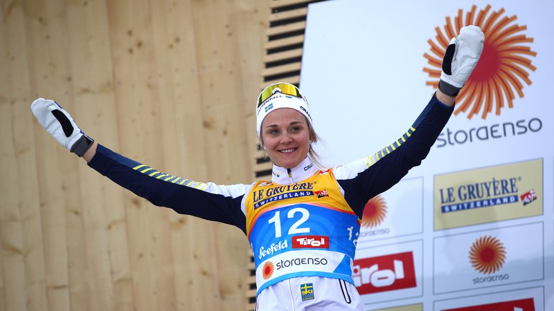 Fotografija: Stina Nilsson se bo poslej dokazovala v biatlonu. FOTO: Reuters